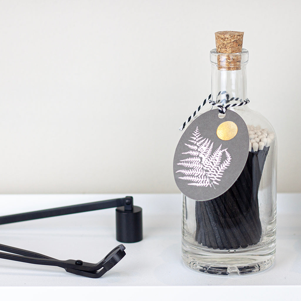 Jar of Matches - Archivist Black Fern