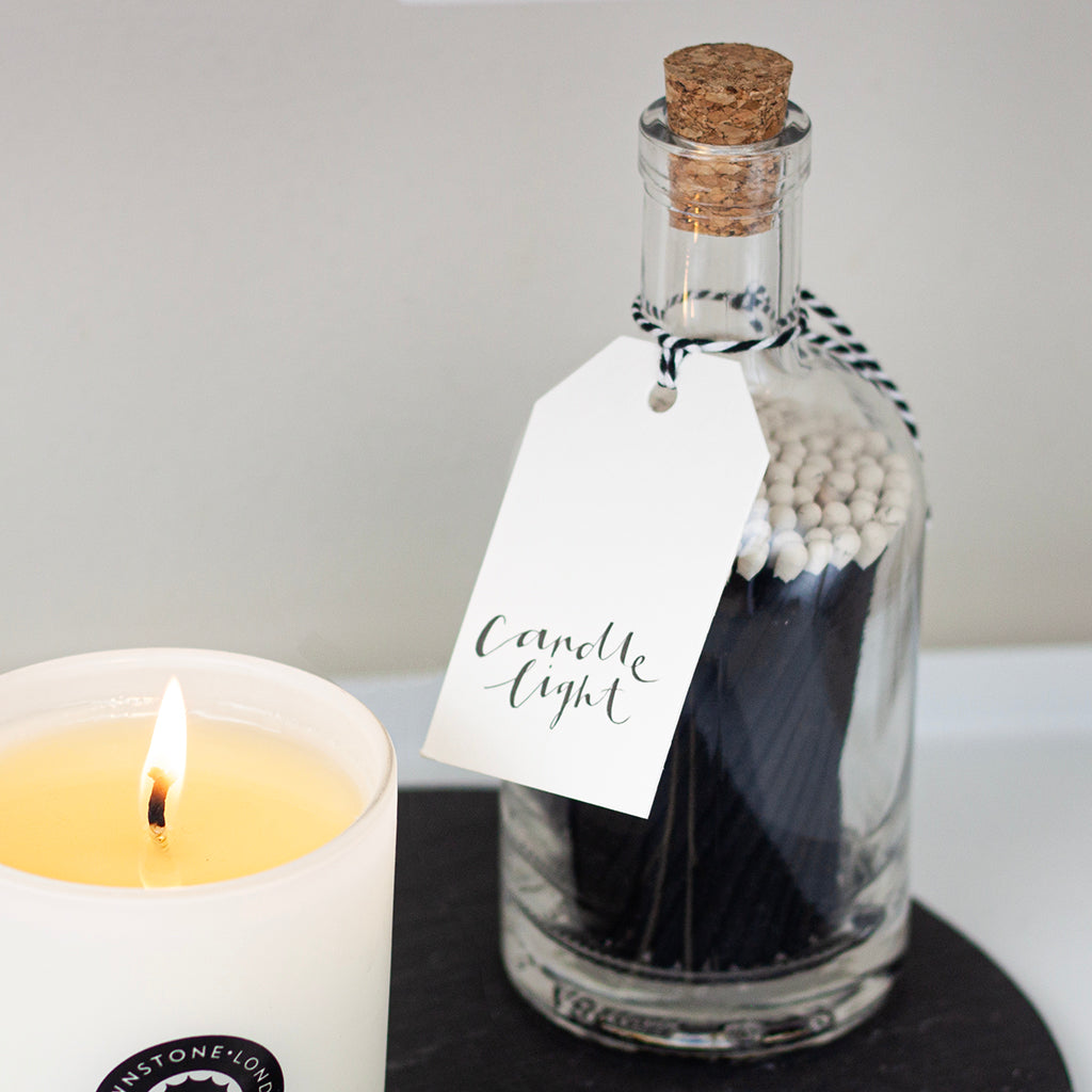 Jar of Matches - Archivist Candle Light