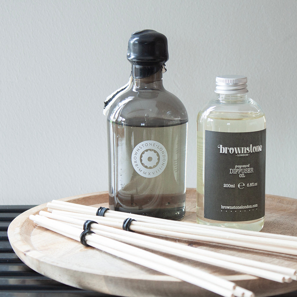 new! - Woodsmoke &amp; Amber diffuser gift set 400ml