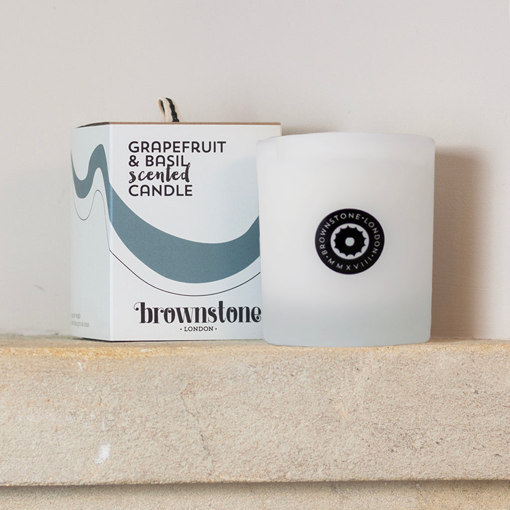 Grapefruit & Basil Candle