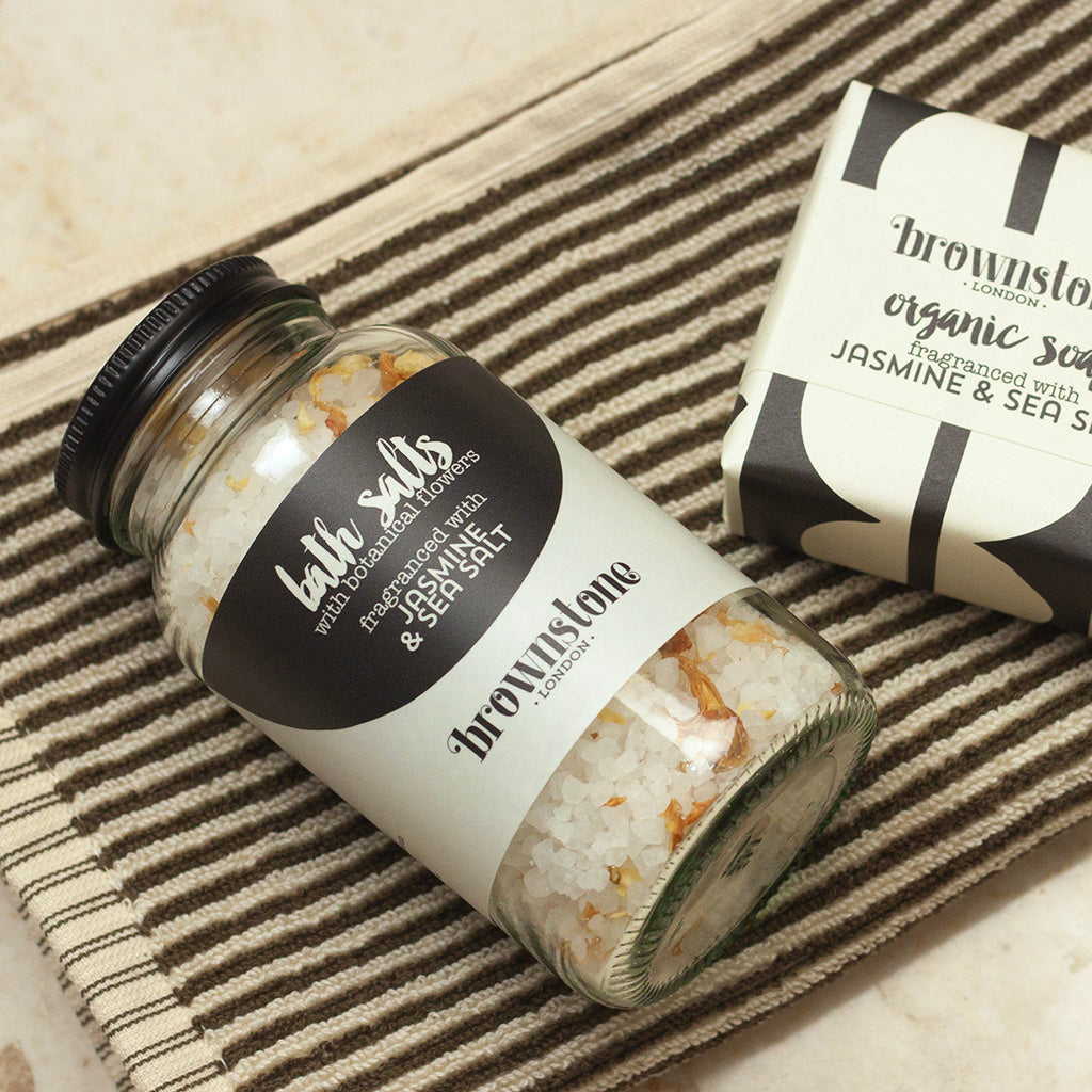Jasmine &amp; Sea Salt bath salts
