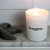 Sale: Jasmine &amp; Sea Salt Candle - discontinued glass &amp; box