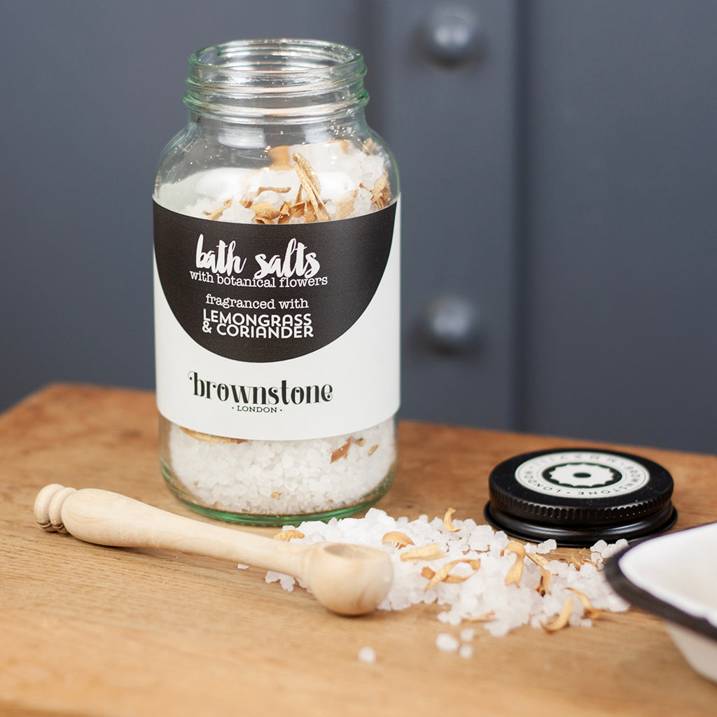 Lemongrass & Coriander bath salts