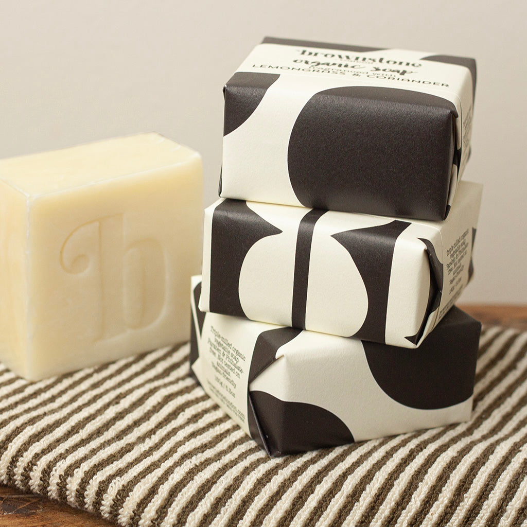 Lemongrass &amp; Coriander Soap Block