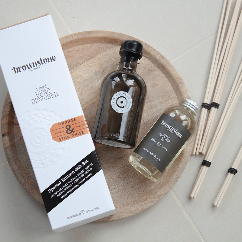 new! - Orange & Star Anise Diffuser Gift Set 400ml