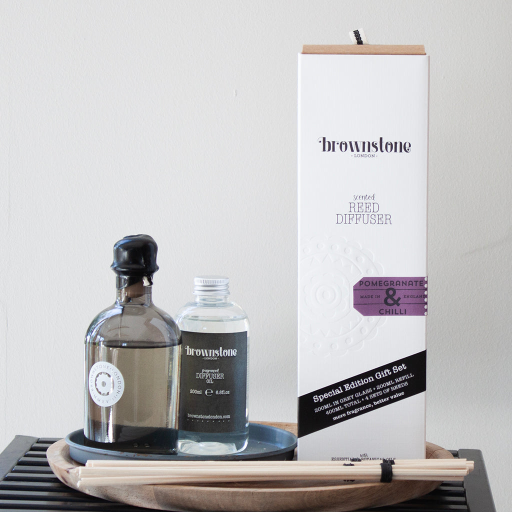 New! - Pomegranate & Chilli Diffuser Gift Set 400ml