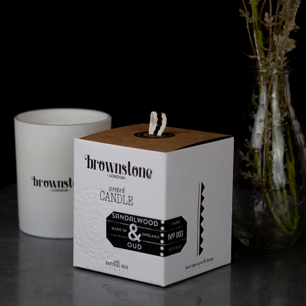 Sale: Sandalwood & Oud Candle - discontinued