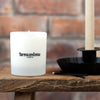 Woodsmoke &amp; Amber Candle - new glass