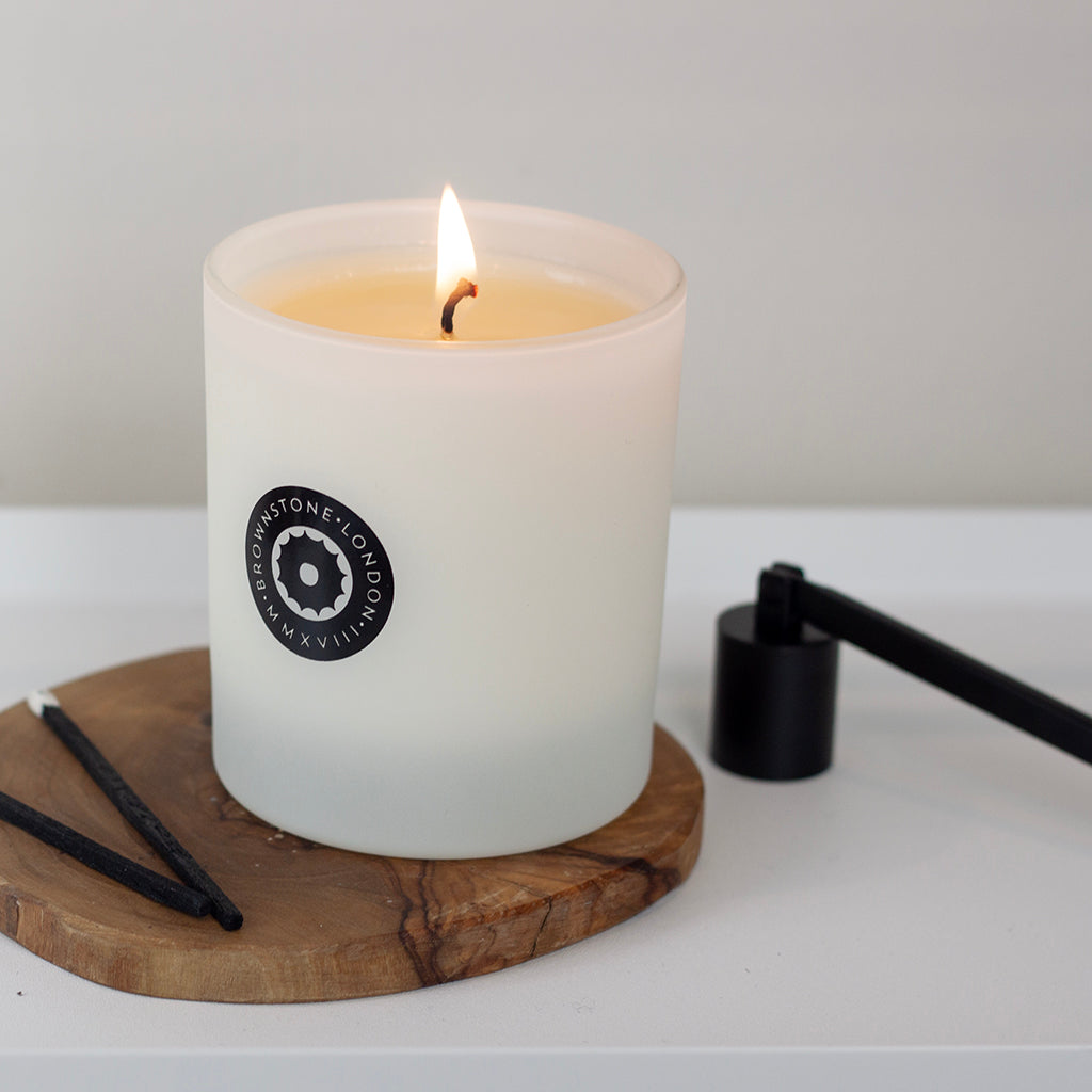 Woodsmoke & Amber Candle