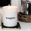Sale: Woodsmoke &amp; Amber Candle - discontinued glass &amp; box