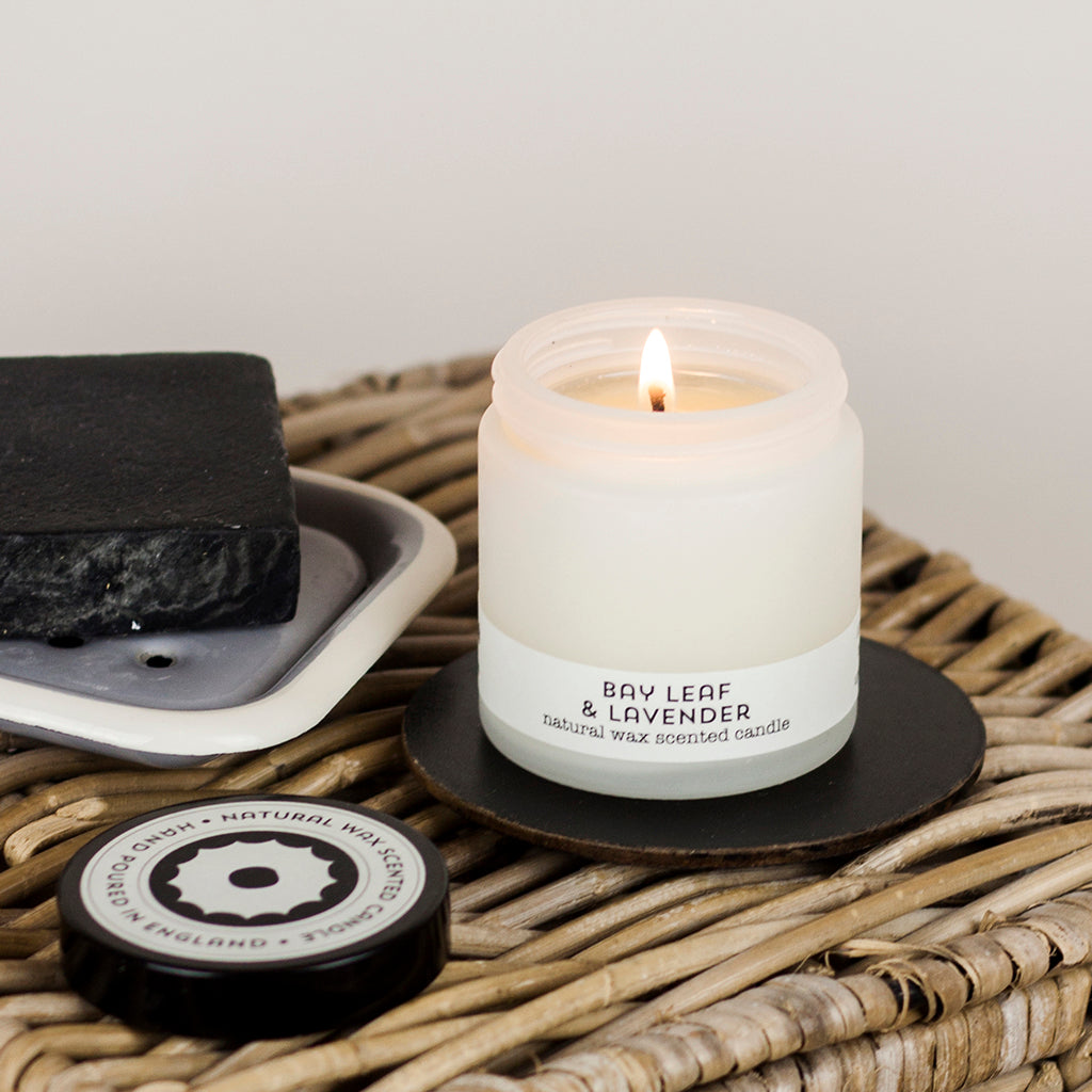 Bay Leaf & Lavender travel candle