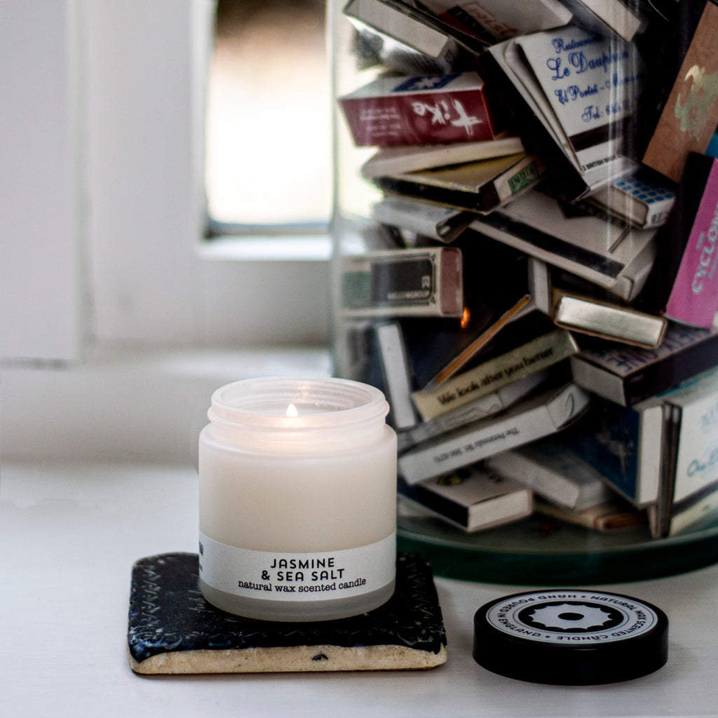 Jasmine & Sea Salt travel candle
