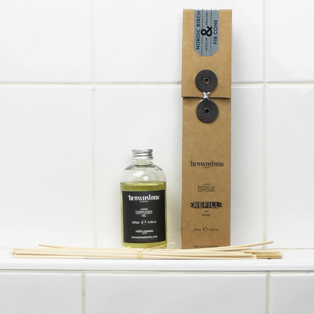 Nordic Birch & Fir Cone Diffuser Refill - 200ml